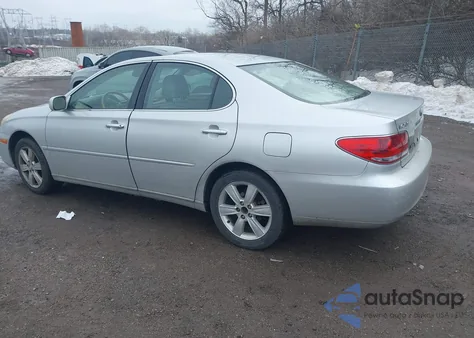 2005 Lexus Es 330 z USA, uszkodzony, nr VIN JTHBA30G955083652